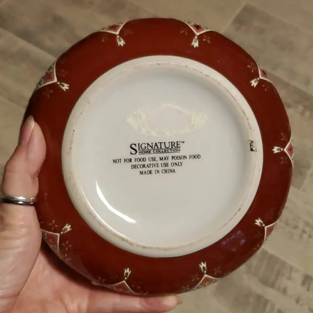 Unique Ceramic Round Potpourri Bowl